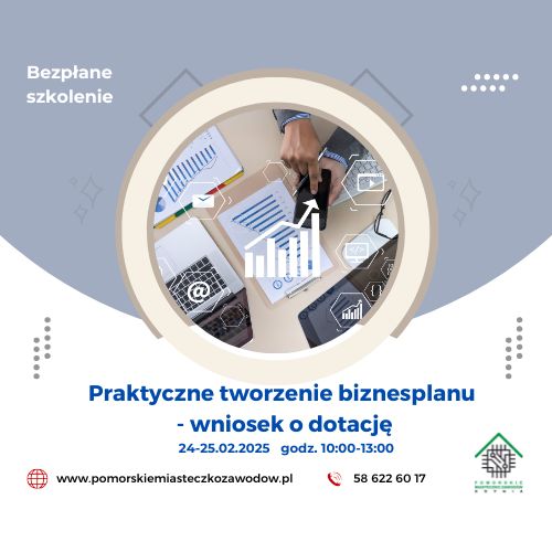Praktyczne tworzenie biznesplanu-wniosek o dotację