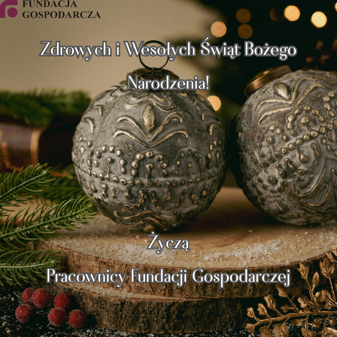Zdrowych i Wesołych Świąt Bożego Narodzenia!